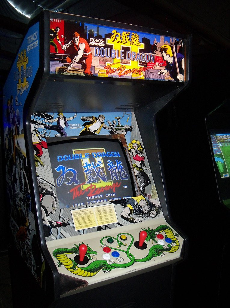 What was your favorite 🤩 arcade game to play back in the day? 🕹️ 
#retro #arcade #DoubleDragon