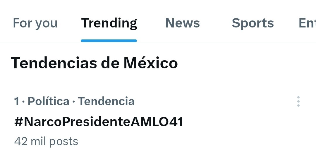 Ya todo México sabe quien es el #NarcoPresidenteAMLO41.

¡Ahora hagamos que todo mundo lo sepa!

🔃 RT si estás de acuerdo y quieres un México mejor 🤝🏻

#XóchitlPresidenta 🇲🇽