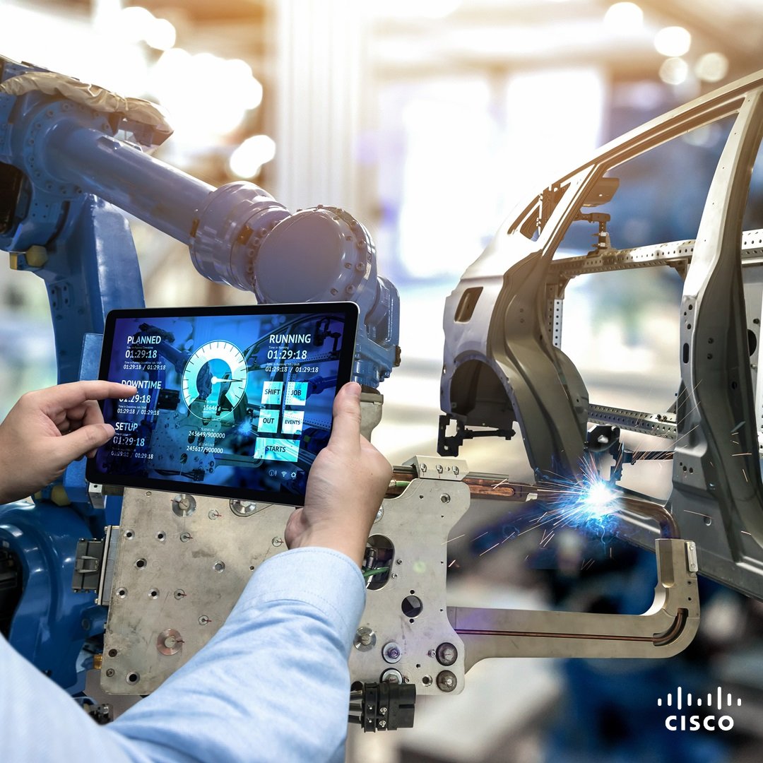 A network is more than a collection of switches, routers, and access points. It is the foundation for a smart infrastructure that can unlock Industry 4.0 innovations. 🏭

Read Cisco IIoT's latest blog to learn more ➡️ cs.co/6014b3Alq

#SmartManufacturing #Industry40