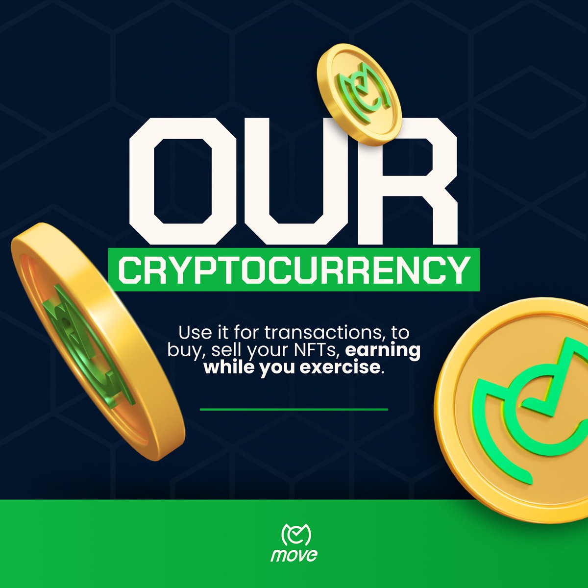 Move_app_'s tweet photo. Check out how our cryptocurrency works! Streamline transactions, buy and sell your NFTs while enjoying the rewards of your exercise journey. 📱💰

#MoveCoin #MoveApp #EcosistemaMove #NFTs #Criptomoedas #RevoluçãoFitness https://t.co/39bIettkNf