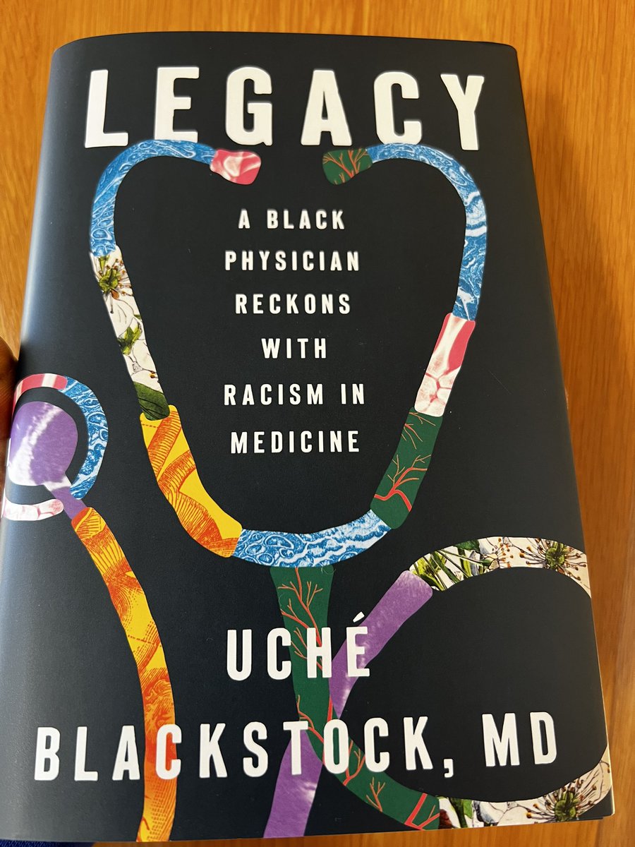 Reading this great book now. I highly recommend that you do the same. Thanks so much for writing it, Dr. @uche_blackstock! 🙏🏿🖤