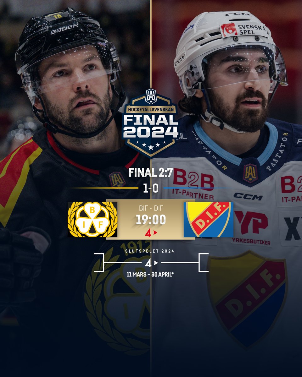 Finalhockey på en fredag? Drömmen! ✨