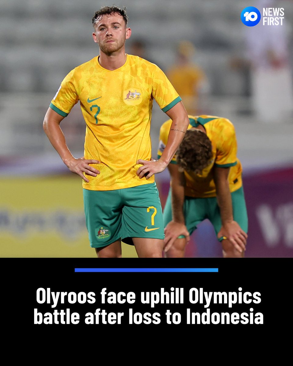 Australia's Olyroos are now facing a must-win match against Qatar to keep their hopes of qualifying for 2024 Paris Olympics alive. Tony Vidmar's Olyroos suffered a shock 1-0 loss to Indonesia at the U-23 AFC Asian Cup, leaving them languishing at the bottom of Group A.…