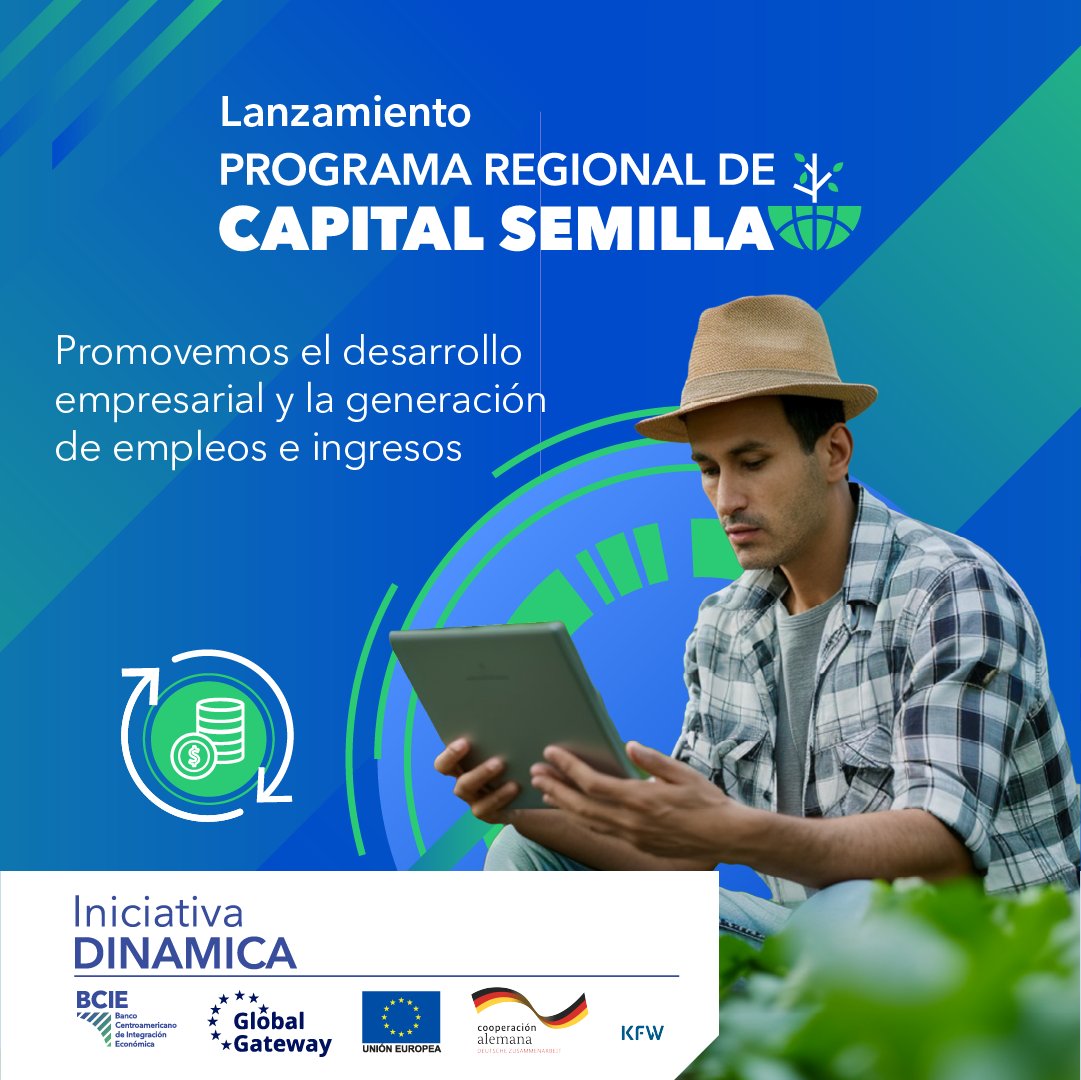 BCIE_Org's tweet photo. 🛎️ La Iniciativa DINAMICA II es un esfuerzo entre #BCIE, 🇩🇪#KfW y #UniónEuropea que brinda oportunidades a las mipymes y emprendimientos de 🇬🇹🇸🇻🇭🇳🇳🇮🇨🇷🇵🇦🇩🇴
Pronto una buena noticia ¡Conéctate!
🗓️7 de mayo 
🕘9:00 a.m.
🔗Transmisión en vivo YouTube BCIE https://t.co/3t8pBj8xce