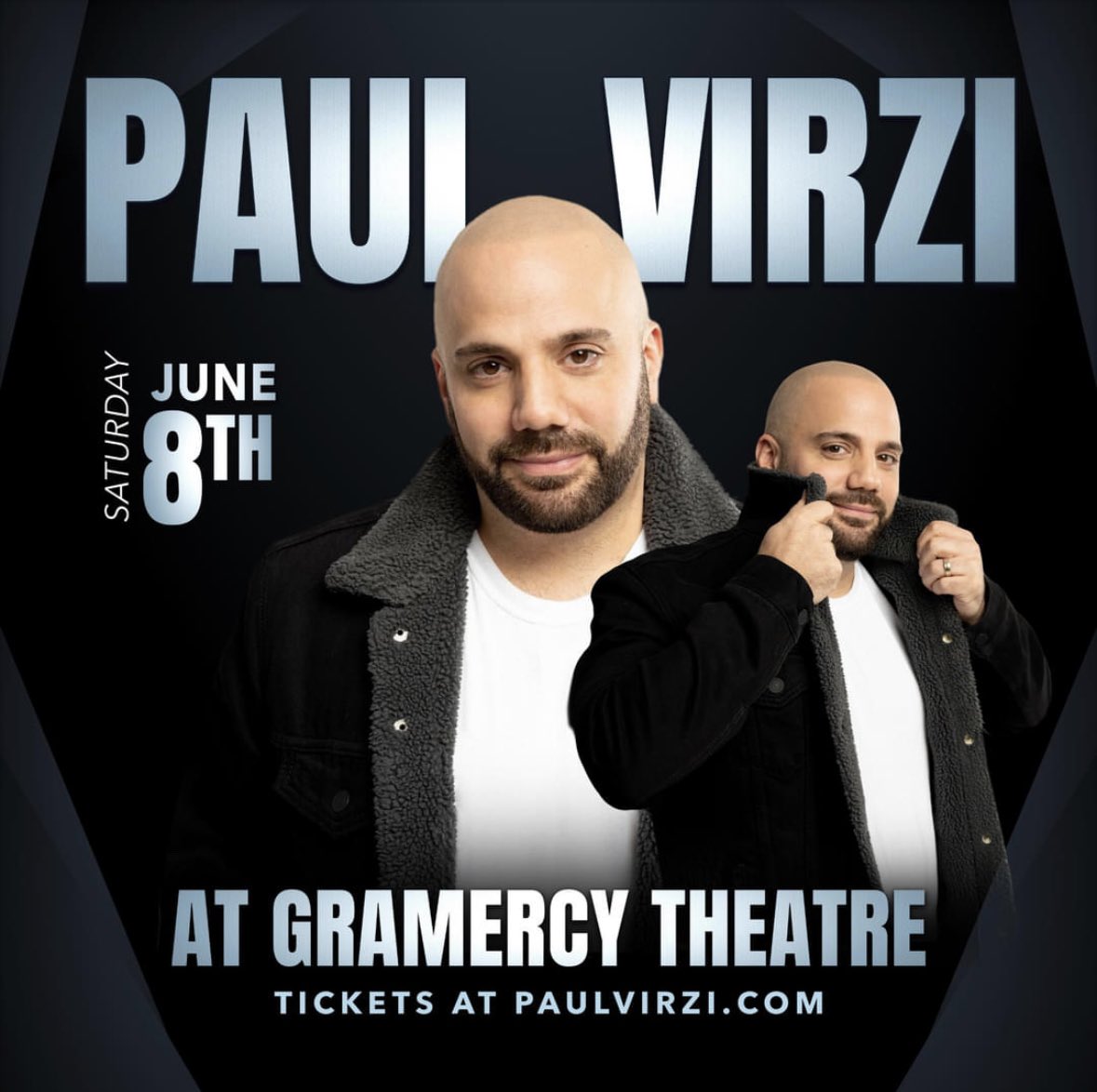 NYC!!! @GramercyTheatre June 8th!! Going to be 🔥🔥🔥 Get in there! Paulvirzi.com