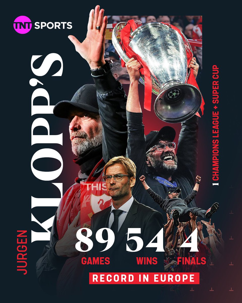 What a journey Liverpool have had under Jurgen Klopp in Europe 🔴🏆