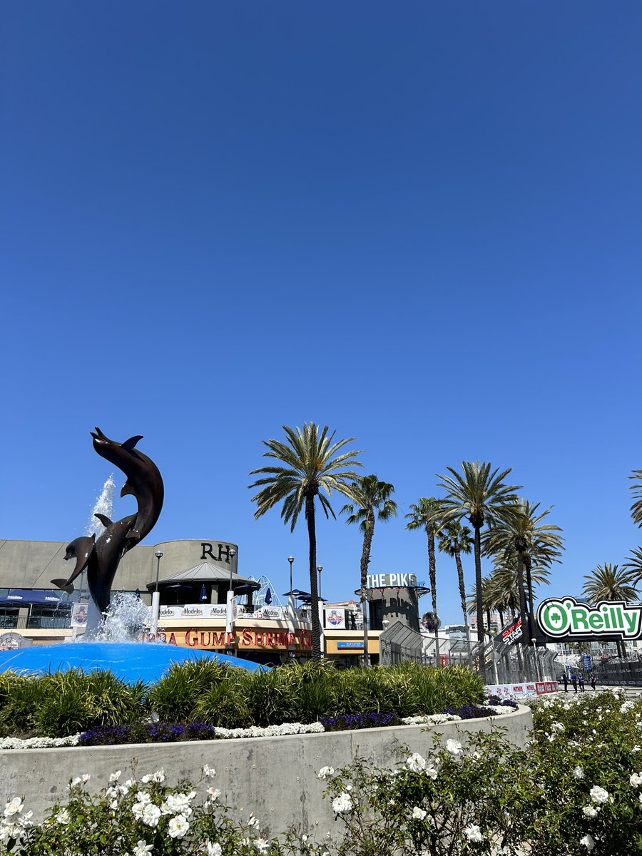 I’m hanging around in Long Beach, California