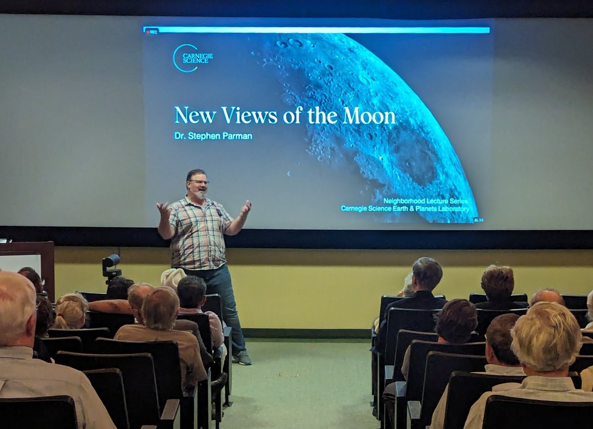 🎤 Meet tonight's speaker: Dr. Stephen Parman, a planetary geochemist visiting @CarnegiePlanets from Brown University. He applies experimental petrology and geochemistry to understand the evolution of planets.
