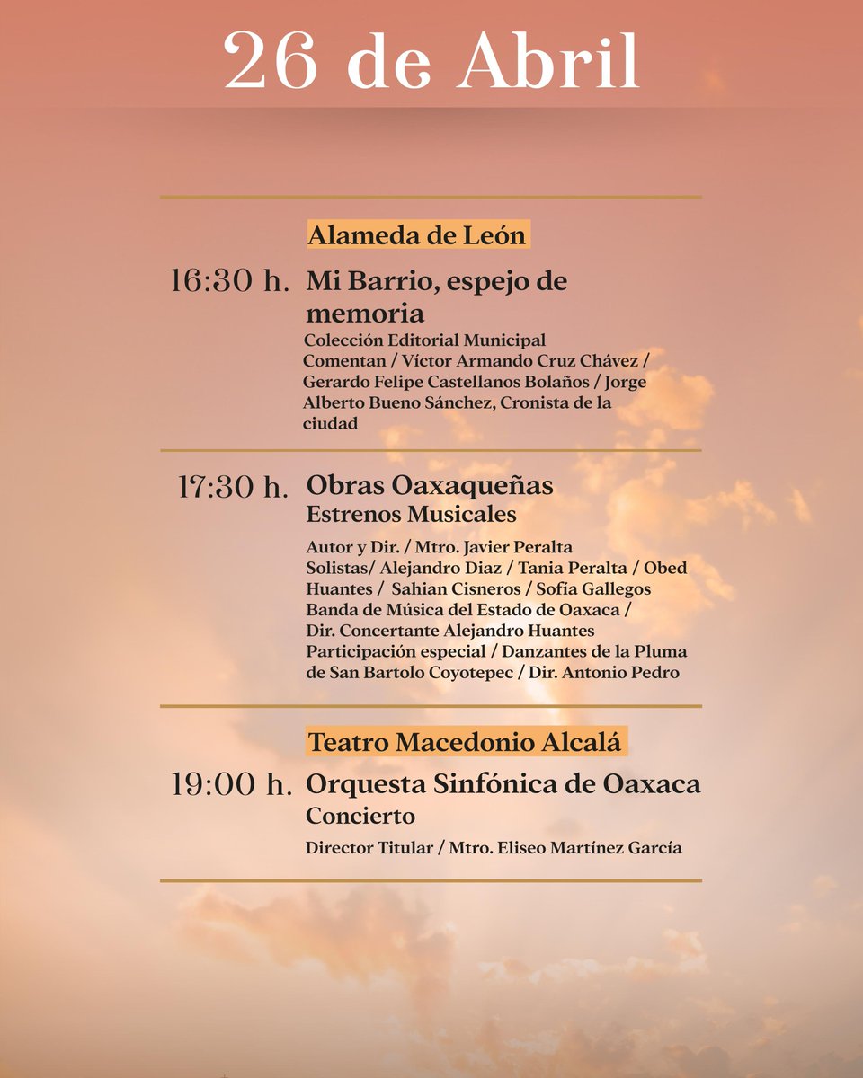 Te compartimos las actividades del 26 de abril con motivo del 492 Aniversario de la Ciudad. Asiste con tu familia.