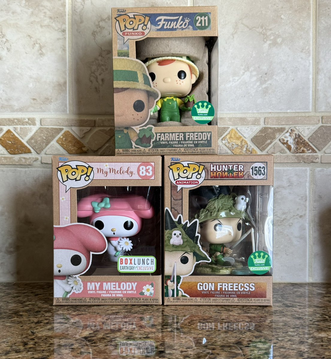 📭📦 Got my Earth Day - Freddy Funko, My Melody, & Gon Freecss Pops! Did you grab any Earth Day Pops? . #FreddyFunko #MyMelody #Sanrio #HxH #HunterXHunter #Gon #GonFreecss #Funko #FunkoPop #FunkoPopVinyl #Pop #PopVinyl #Collectibles #Collectible #FunkoCollector #FunkoPops