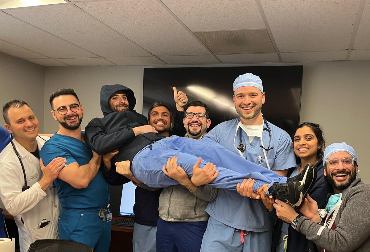 Happy bday @MSchoenfeld_MD ! I am blessed to have learned and gained your mentorship through the years 🫀#funtimes @HMHNewJersey JSUMC. Best department EVER! #accfit @ACCinTouch @AbbasFAlshami @DrAntonCardio @AnasAmd89 @PalakRPatelDO