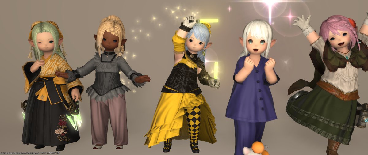 iyo0815's tweet photo. おはよう！金曜日ですね、週末まであと少し！お互いがんばりましょう！
＃おはララ　＃ララフェル　＃FF14 https://t.co/Z7ZGDoaHM3