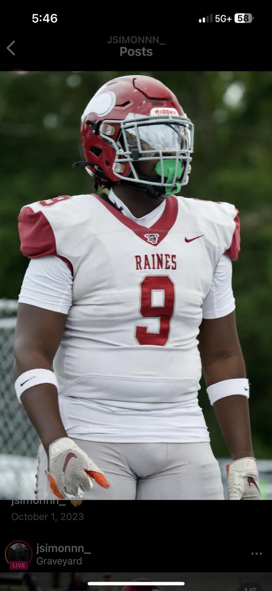 BREAKING: 3-star DL Jyon Simon has committed to #Rutgers Simon plays at Raines High School in Jacksonville, FL. He chose the Trojans over USC, NC State and more. @Jyon_Simon