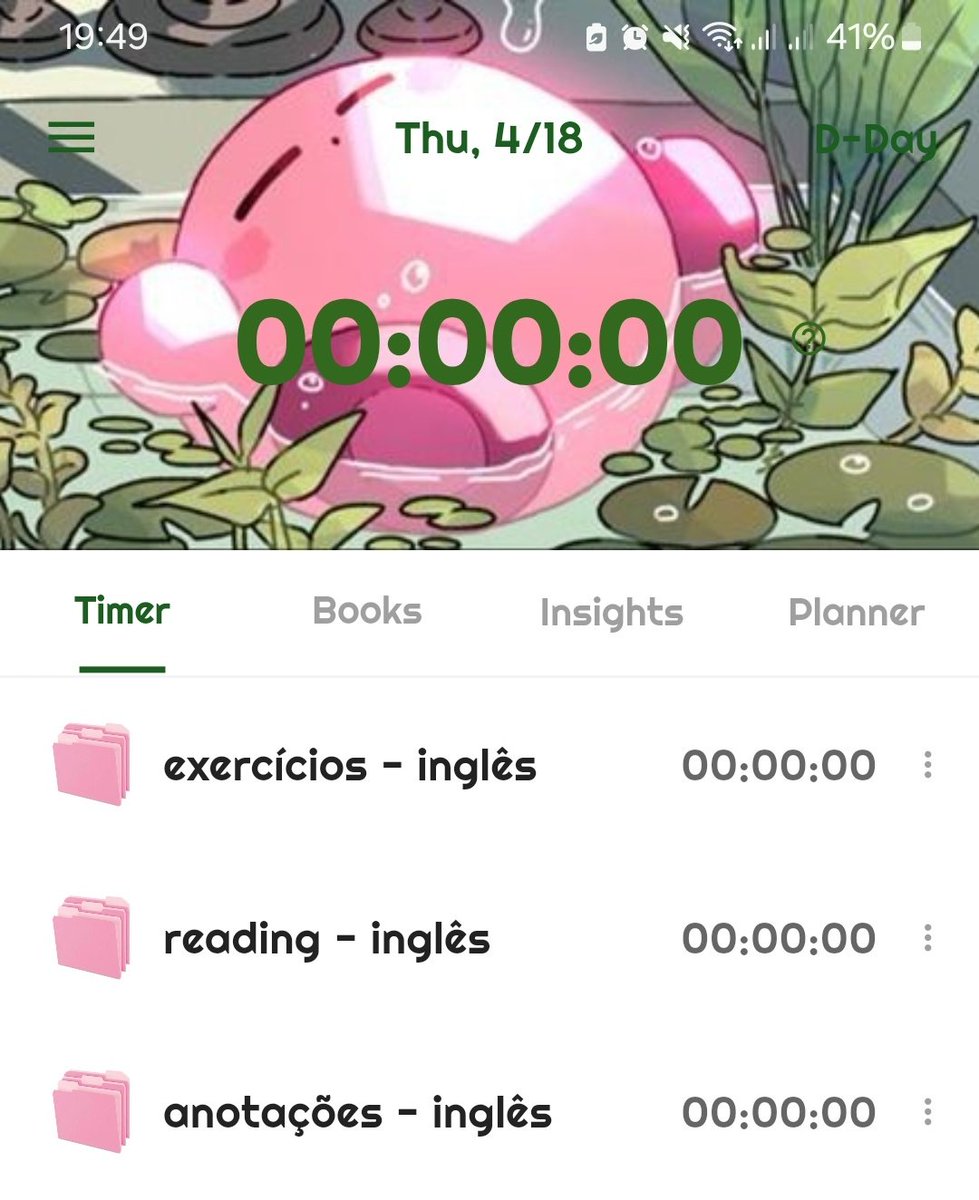 envystudy's tweet image. só o kirby me da força de vontade te amo kirby !