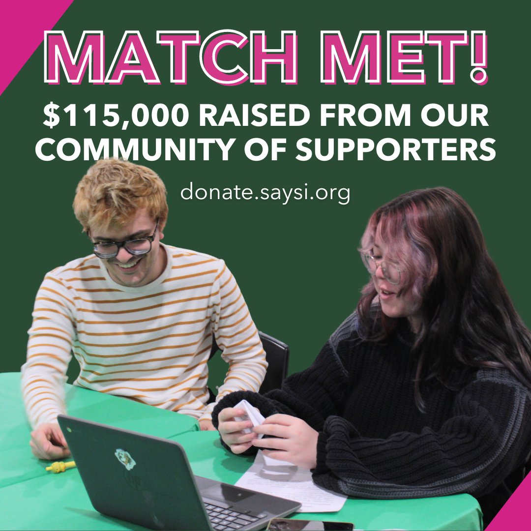 WE'VE MET OUR $50,000 MATCHING GRANT GOAL! Thank you to the Butt Rogers Charitable Trust for helping us double the impact of our community of supporters. We have now raised $115,000 for our campaign. ⭐️
