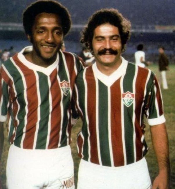 Pc Caju e Rivelino no @FluminenseFC. Nostálgico!