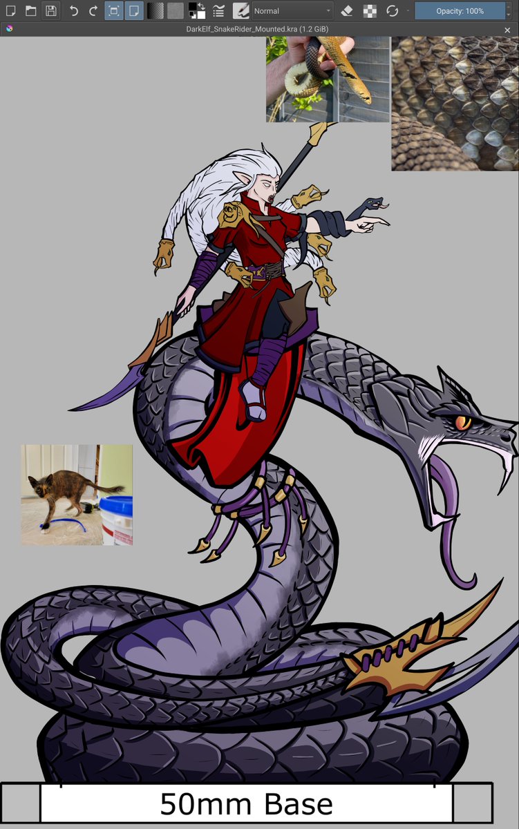 ChimericCurio's tweet photo. #WIP! "Draw scales", they said, "It will be fun", they said. DANG SHADING!
#illustration #digitalart #art #paperminiatures https://t.co/EJ46V0kkPX