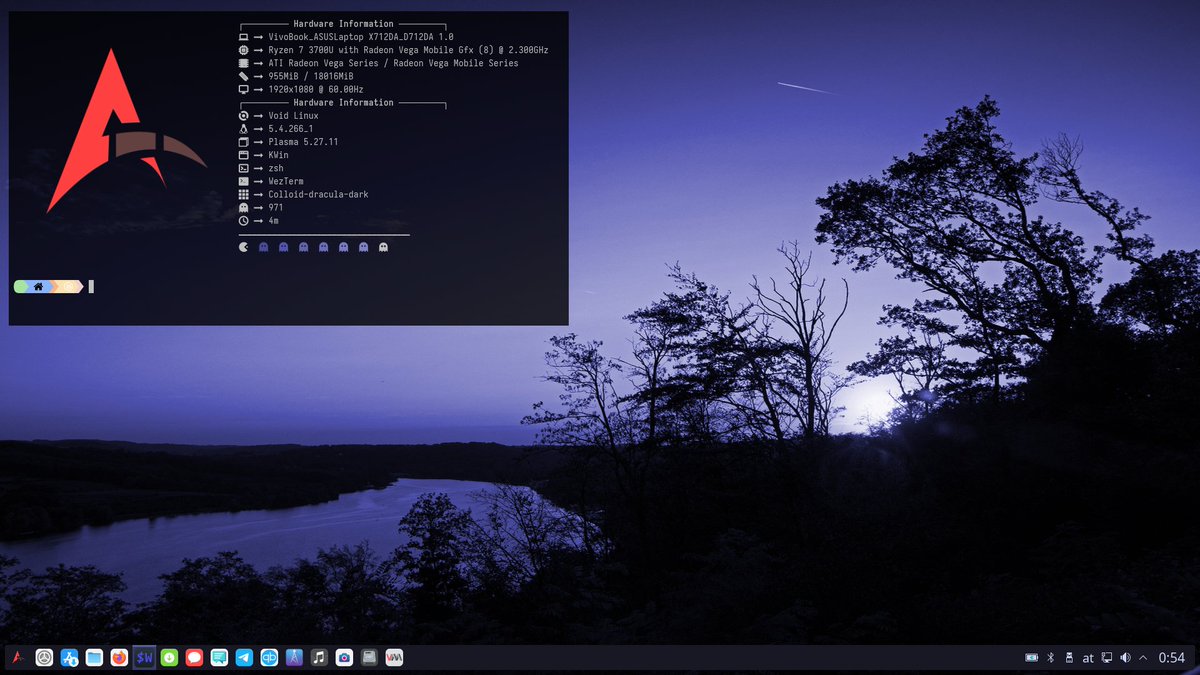 OsAgarim's tweet image. Para este #ViernesdeEscritorio solo he cambiado los íconos.
#ShowYourDesktopFriday #ShowYourLinuxDesktop