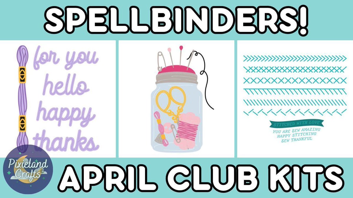 This kit has fabulous dies to help you create lovely cards and projects.

Come with me as I unbox this beautiful, sewing-themed Glimmer & Cut @Spellbinders kit for April 2024.

#spellbinders #diycards #neverstopmaking #spellbindersclubkits #spellbindersdies #teamspellbinders