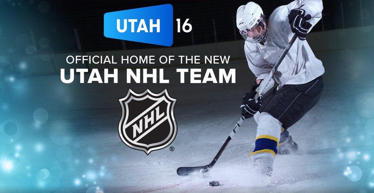 Hockey is headed our way! <a href="/ScrippsSports/">Scripps Sports</a> will cover all your *NEW* hometown <a href="/NHL/">NHL</a> <a href="/RyanQualtrics/">Ryan Smith</a> team's action next season on Utah16!  fox13now.com/sports/nhl-in-…