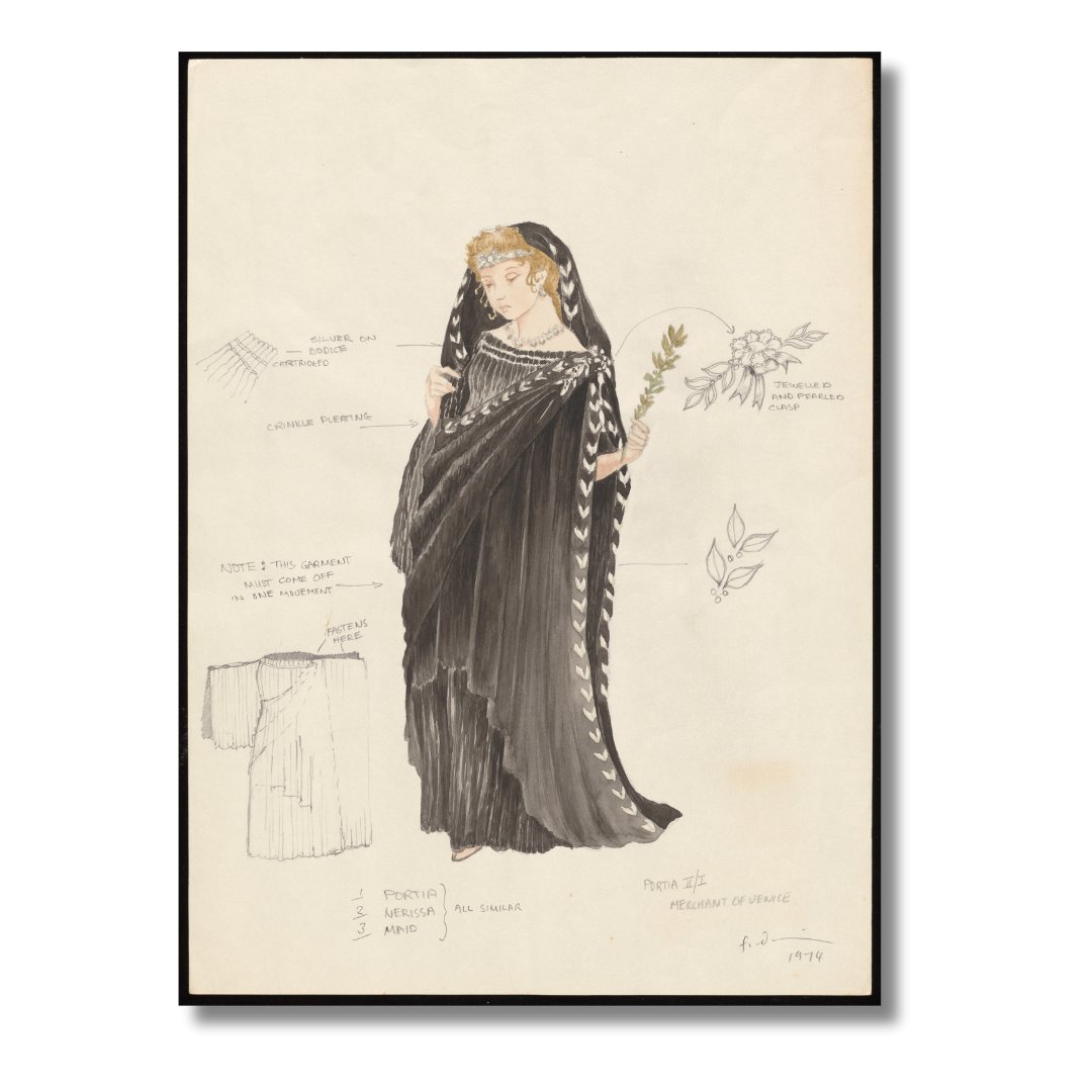 With 2024 marking 460 years since Shakespeare’s birth, we decided to explore Kristian Fredrikson's costume designs for characters written by William Shakespeare. Enjoy a collection full of greatness: brnw.ch/21wIXCV