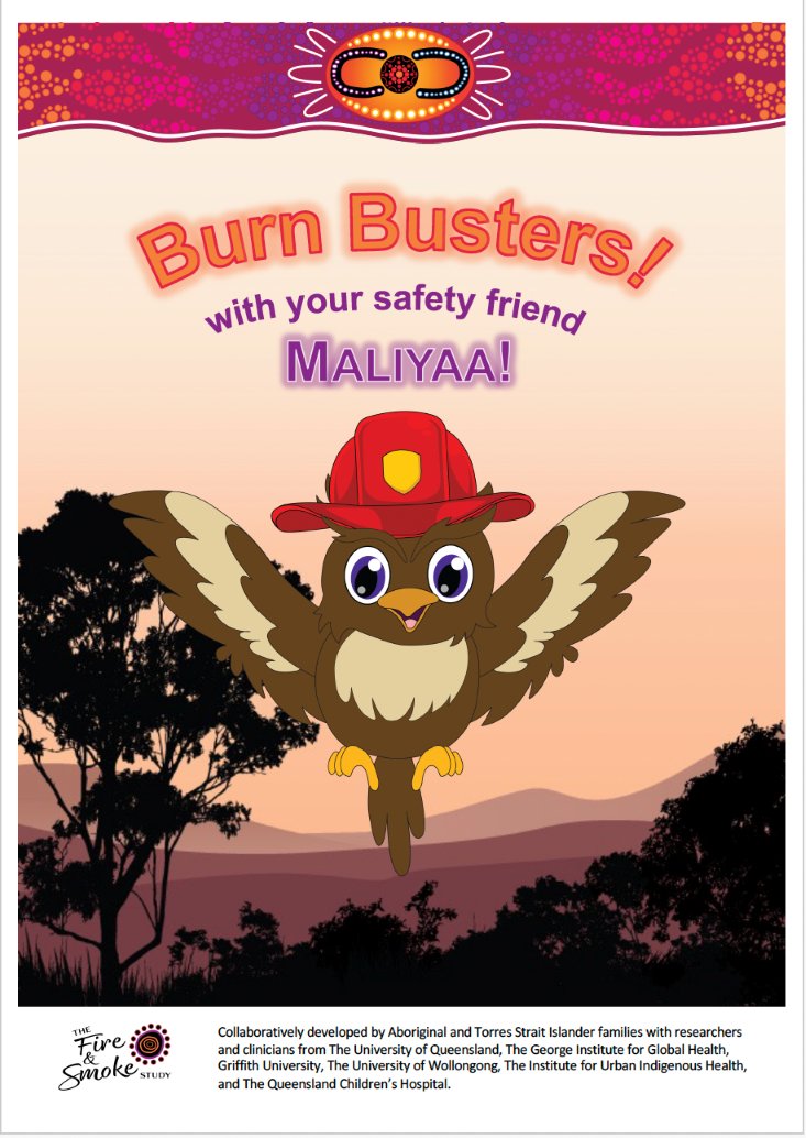Reducing the number and severity of burn injuries among Aboriginal and Torres Strait Islander children and adolescents is the focus of educational resources, based on #UQ research. Read more: brnw.ch/21wIXDk #Health #Research @UQPsych