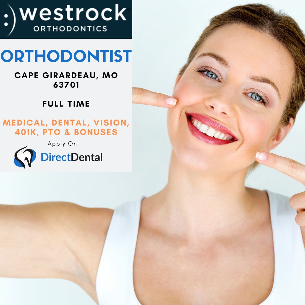 We are seeking an Orthodontist for our thriving orthodontic practices.
Apply- directdental.com/jobs/741121&ut…
#directdental #dentist #dds #dentistry #dental #pediatricdentist #orthodontist #periodontist #gumspecialist #endodontist #rootcanalspecialist #oralpathologist #oralsurgeon