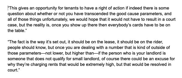 Here's my quick transcript of @AndreaSCousins' answer to @_rebeccaclewis on enforcement: