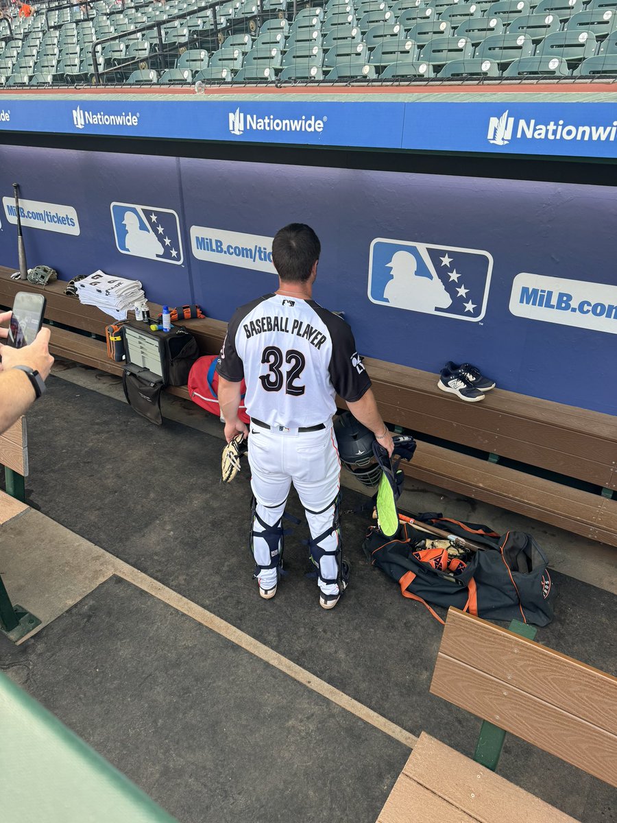 The Oat Milkers are in Sugar Land tonight.

Luke Berryhill is Baseball Player No. 32.