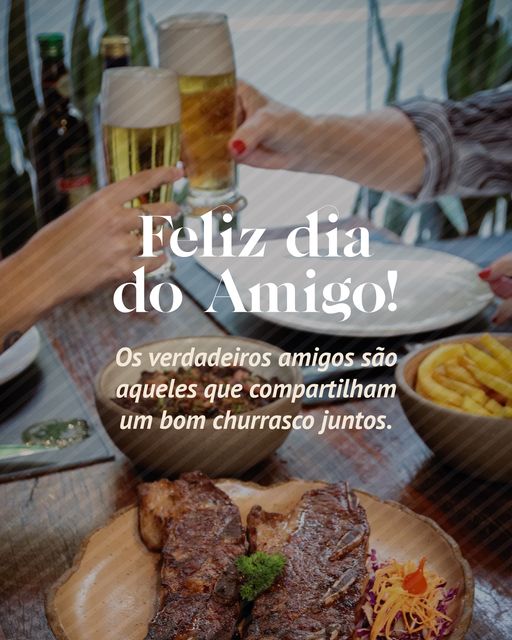 Restaurante Santo Antônio
Hoje comemoramos o Dia do Amigo.
É claro que aqui no Santo acreditamos que os verdadeiros são aqueles que compartilham um bom churrasco juntos.
Segunda a Domingo | 11h às 15h30min e 18h30 às 23h.
restaurantesantoantonio.com.br
#churrascaria #restaurante #file