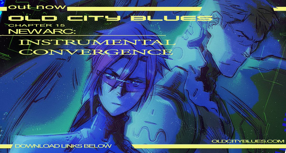 OLD CITY BLUES chapter 15 out now! New arc, new faces, same Old City Links below⤵️ #oldcityblues