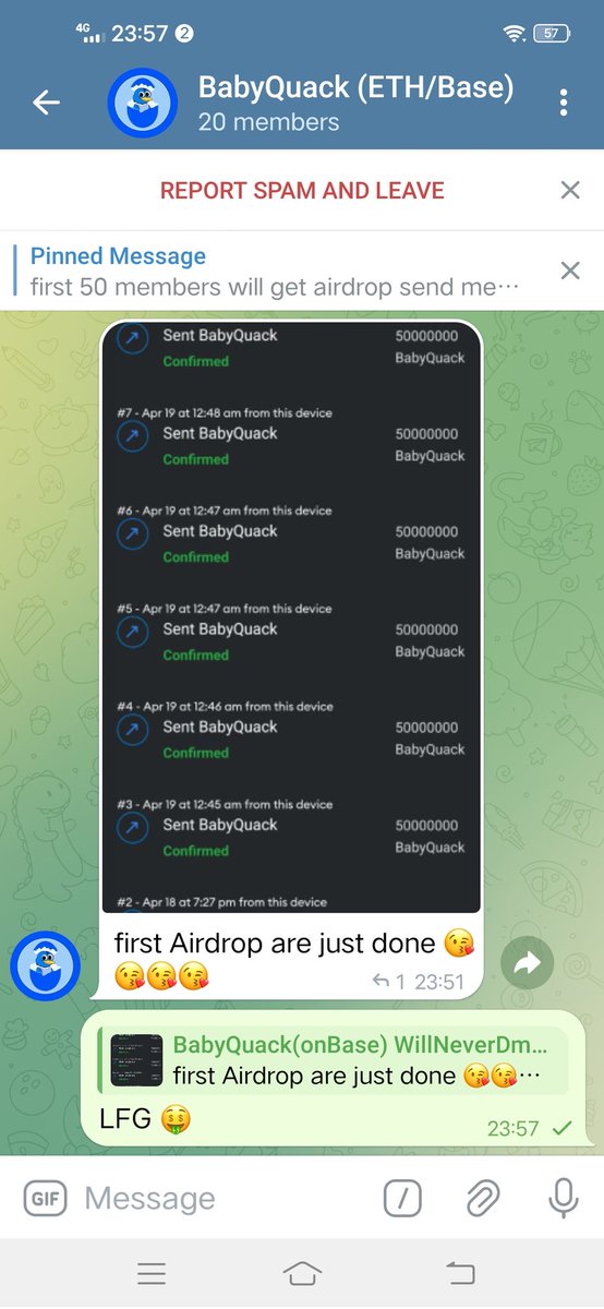 Real money 💰🤑 join our group right now
t.me/BabyQuackonEth…