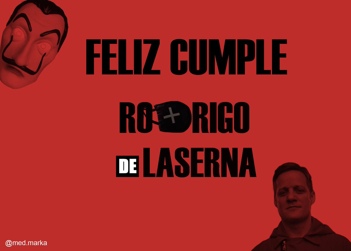 Happy Birthday #RodrigodelaSerna! 
@lacasadepapel