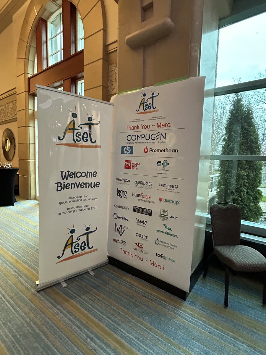 asetOntario's tweet photo. #ASET2024 has begun thanks to all our vendors! Welcome and attendees making their way in! #SpecialEducation #Inclusion https://t.co/6UdEfyVVFt