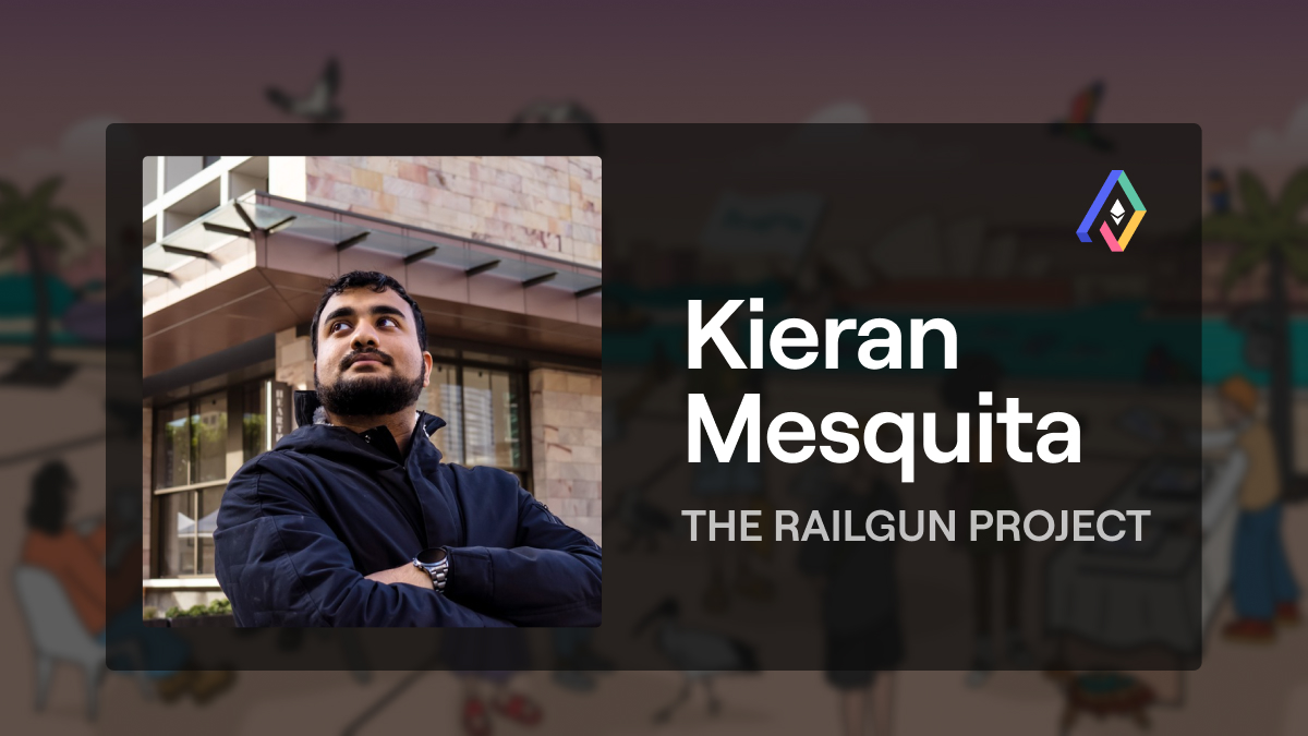 Kieran Mesquita, lead developer at @RAILGUN_Project, will be speaking at Pragma Sydney! Discover Kieran's exclusive insights for Ethereum builders at The View by Sydney on May 2nd 🇦🇺 🌏 Get your tickets now 🎫 ethglobal.com/events/pragma-…