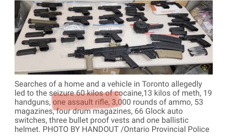 @RealRonChhinzer Journalistic freedom and interpretation may have gone a little off the Res with the 'assault rifle' annotation.  Believe that was the initial term used in the press release.
Indications are this is not a select-fire rifle.

#DetailsMatter .