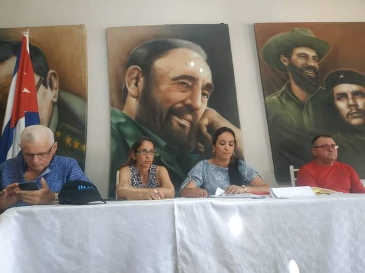 Desarrolla la CCS Ramón Pando #AnapSanctiSpíritus su Asamblea de fortalecimiento ratificando a Hector Castellano como su Presidente. #SanctipíritusEnMarcha 
#YayaboEn510