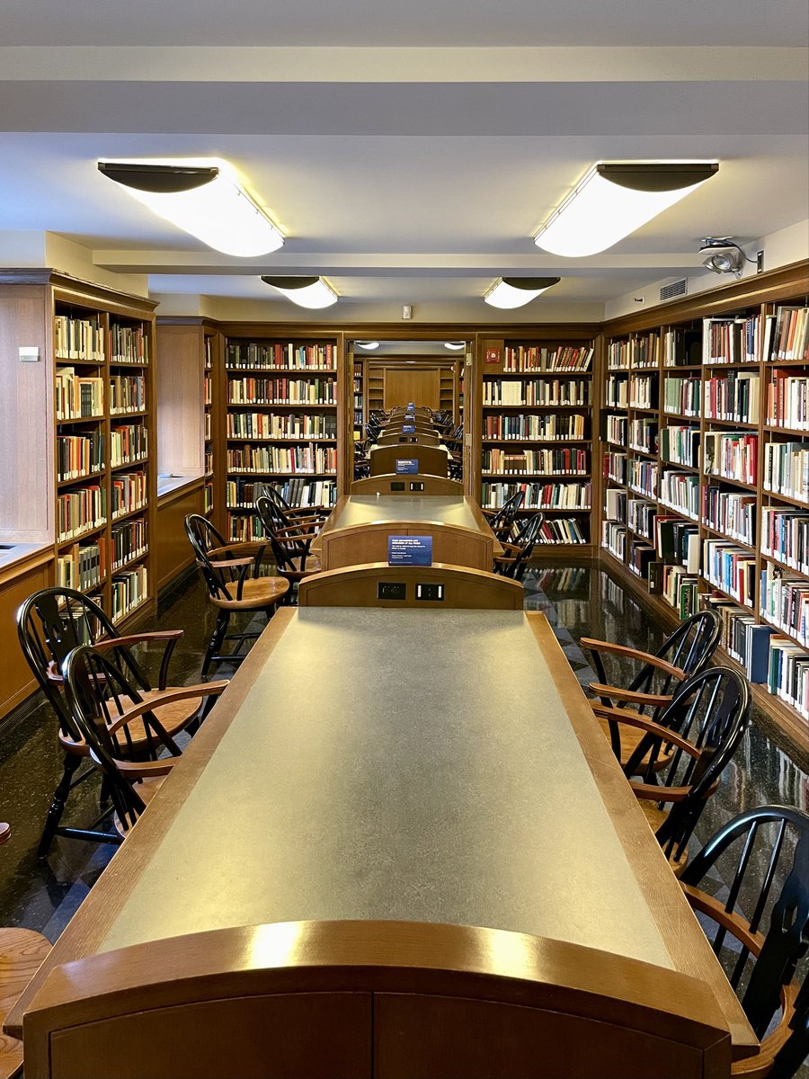 The Edward Said reading room at Columbia’s Butler library. Houses nearly 2000 volumes from the Said’s personal collection. Lovely place to work, and where I did most the preparation for my comps at the end of 2021. Thinking about it now, for some reason