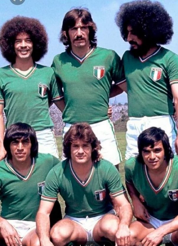 Seleção do México na Copa de 78. 🇲🇽 Nostálgico!