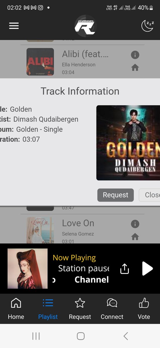 Thanking @channelrradio for playing song #Golden by @dimash_official 🔥🔥🔥