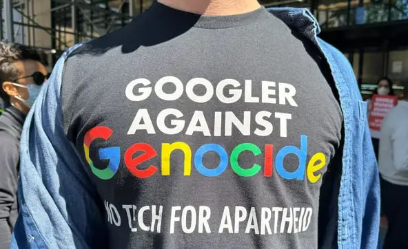 Google despide a empleados que protestan por un contrato con Israel Google ha despedido a 28 empleados después de que participaran en protestas contra el Proyecto Nimbus, un proyecto de 1.200 millones de dólares para proporcionar a Israel tecnología basada en IA y servicios en