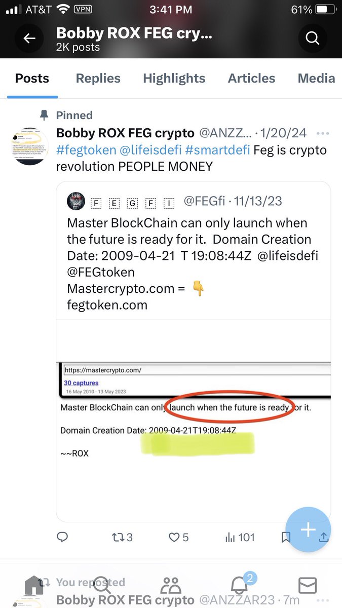 ANZZAR23's tweet photo. @lifeisdefi #fegtoken #lifeisdefi look when domain was openโฆ 2009!!! FEG x 100 https://t.co/4AUdAPjVTH