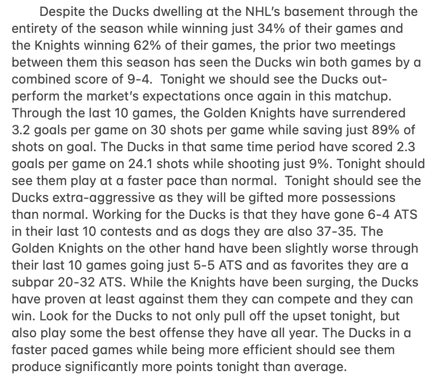 SRCGROUP2K's tweet image. Tonight's NHL &amp;amp; MLB Free Plays

⚾️Diamondbacks +1 (5U)
⚾️Dbacks ML +136 
⚾️Dbacks F5 +0.5
⚾️Dbacks TTO 3.5 
⚾️Giants TTU 4.5 
⚾️Dbacks -1.5 +230 
🏒Jets ML +110 (5U)
🏒Jets TTO 2.5 -140 
🏒Canucks TTU 3
🏒Ducks +2 (5U) *see replies
🏒Ducks TTO 2
🏒Knights TTU 4
🏒Ducks ML +300