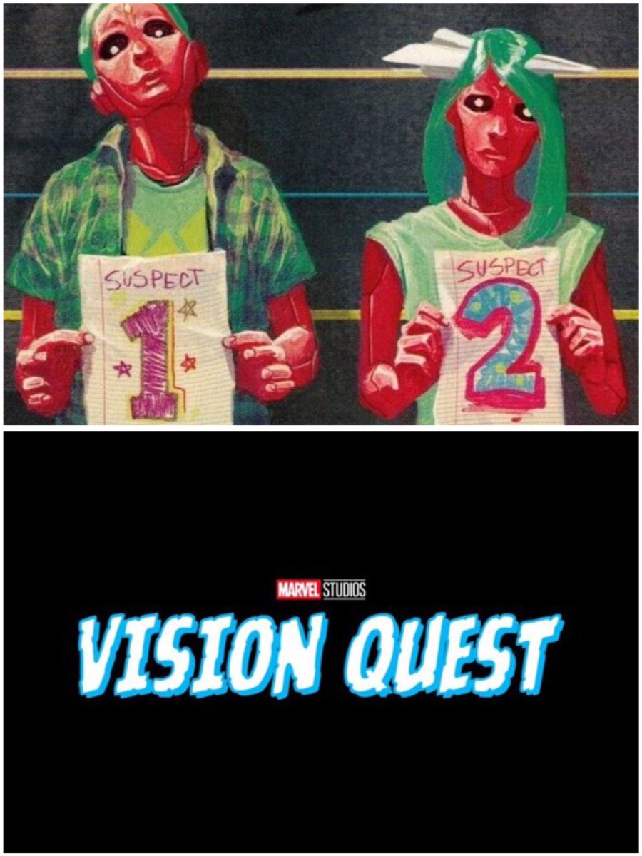Vin and Viv Vision will appear in ‘VISION QUEST.’

- (Source: @DanielRPK)

#VISIONQUEST #marvel #UpcomingReleases #mcu