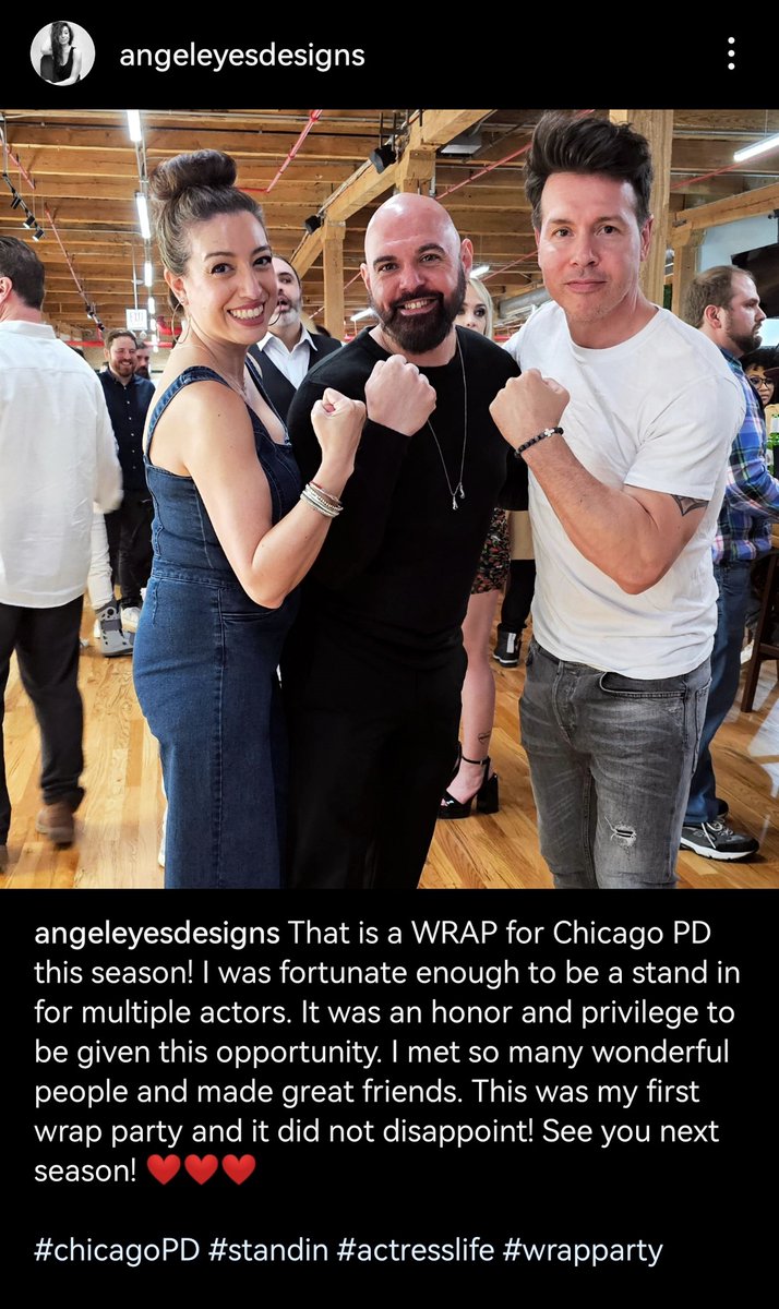🎥 Jon 
 👀 Party Wrap Season 11 #ChicagoPD🎬 
🏷04.18.2024✨
🤳angeleyesdesigns©
• • 

#JonSeda #CastChicagoPD 
#LifeAfterPD
