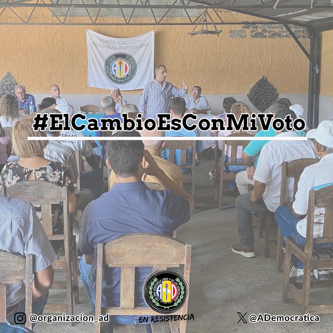 ADResistenciaM's tweet photo. No subestimemos el impacto de nuestro voto. Cada uno de nosotros tiene el poder de influir en el rumbo de nuestro país. #ElCambioEsConMiVoto https://t.co/VnCuQJJjlP