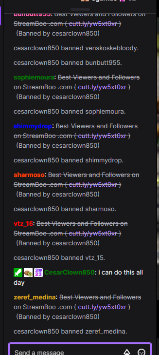 Gottchar's tweet photo. Hey @TwitchSupport what do i do with this shit, except having awesome mods? https://t.co/vQbmmjAR4j