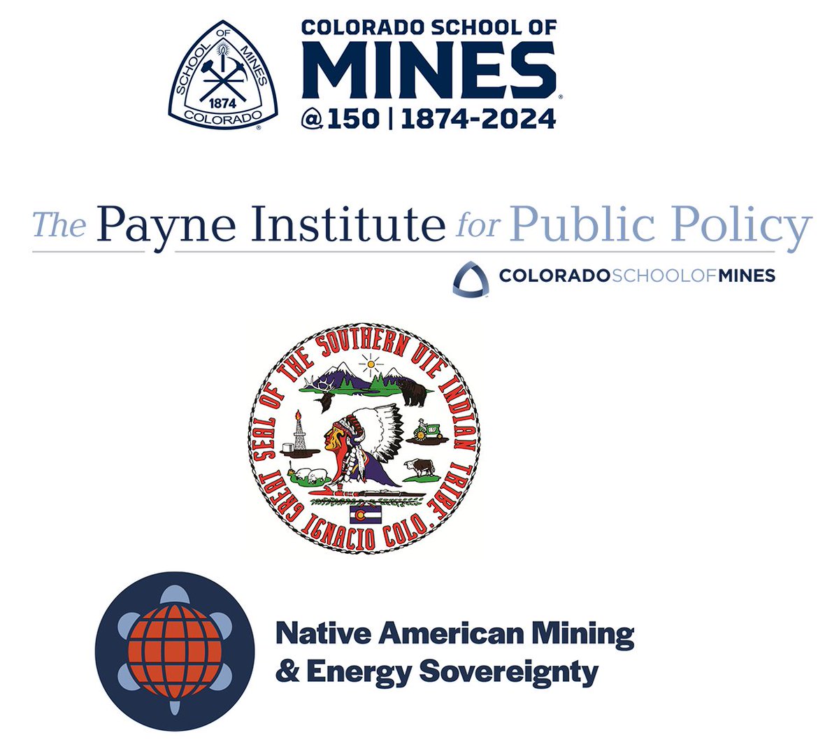 The @payneinstitute is honored to announce our 2024 Native American Mining and Energy Sovereignty Symposium! Please join us in Ignacio, Colorado on the reservation of the Southern Ute Indian Tribe in May for an extraordinary gathering. #mining #energy payneinstitute.mines.edu/event/2024-nat…