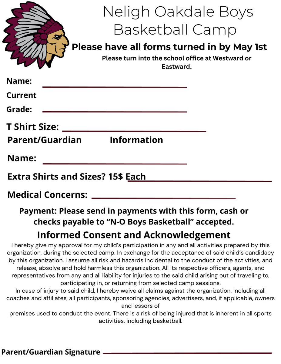 Get signed up today! Great opportunity for young hoopers to get better this summer!