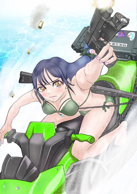 #気温が高いので気が早いが水着絵が見たい微修正ver 